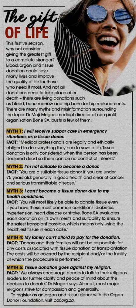 1-December-2021-Clicks-Club-Magazine-Page-49-Myths-About-Tissue-Donation